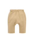 purebaby organic cotton baby clothes slouchy crinkle pants beige