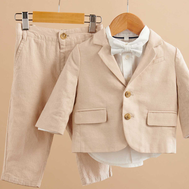 purebaby organic classic chinos baby boy special occasion wear