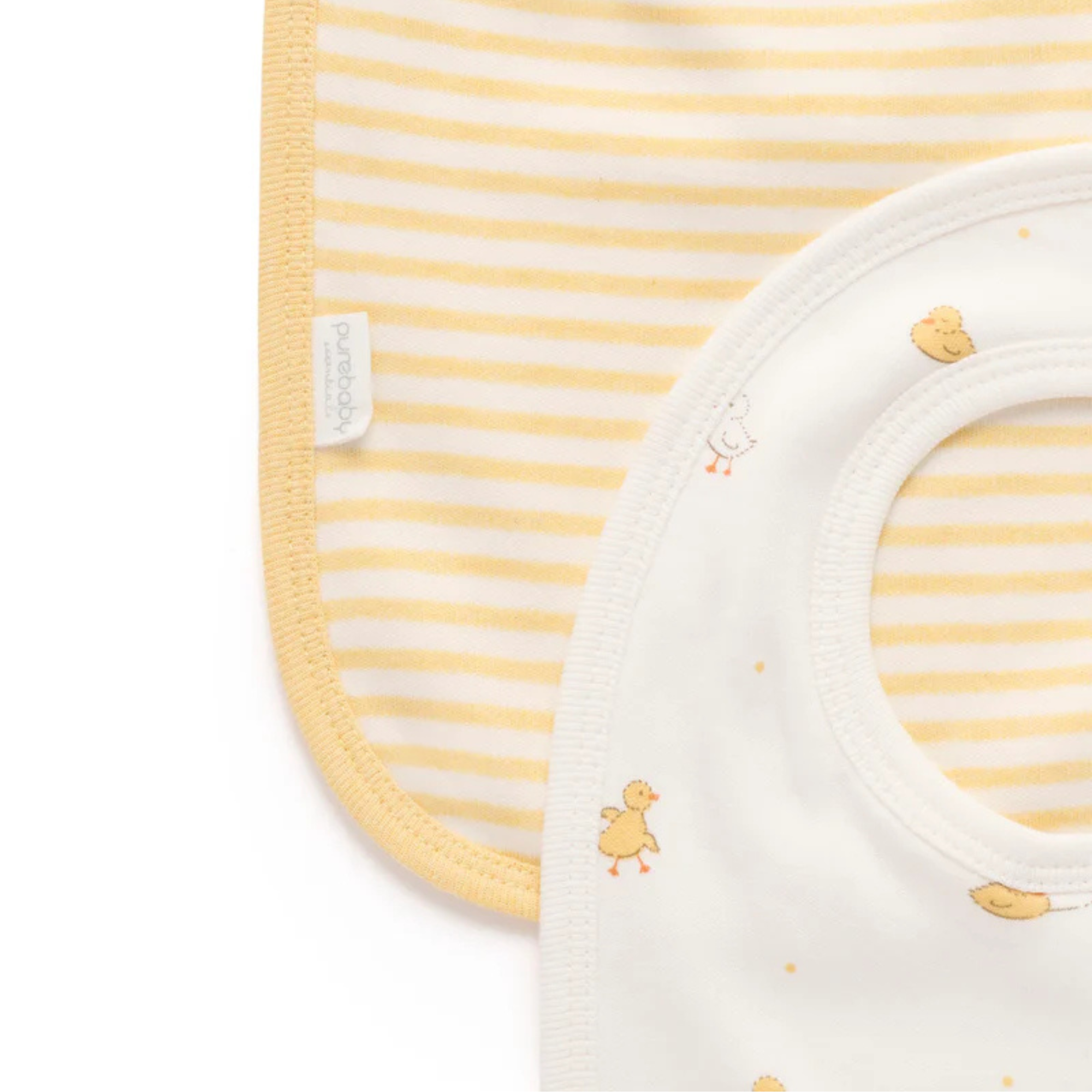 purebaby organic cotton baby bib