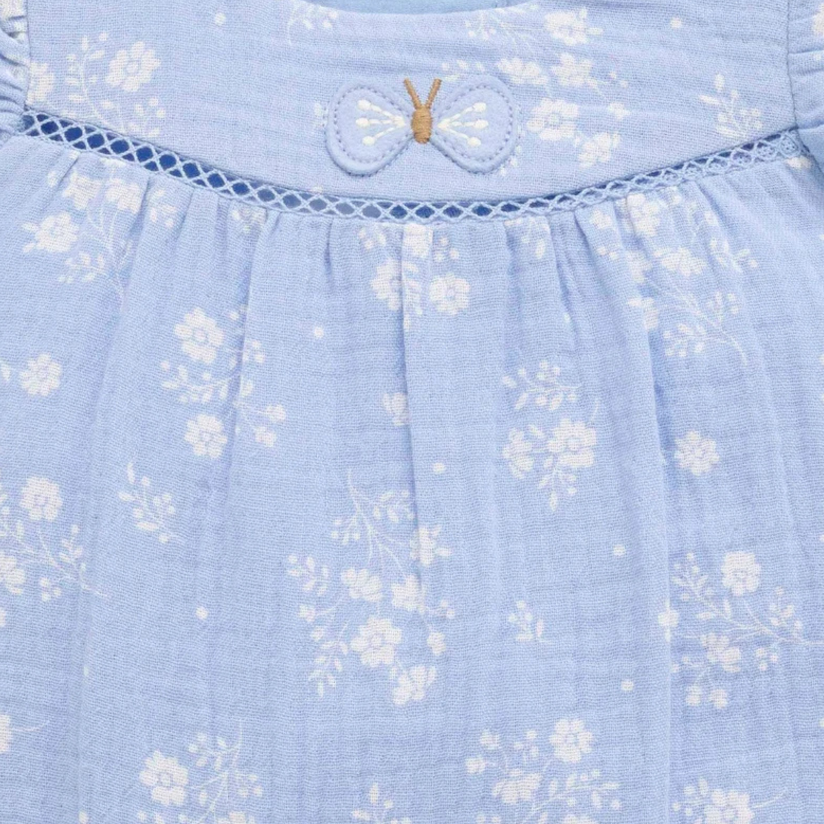 Blue Butterfly Romper