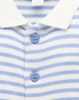 purebaby organic cotton knitted polo set baby boy
