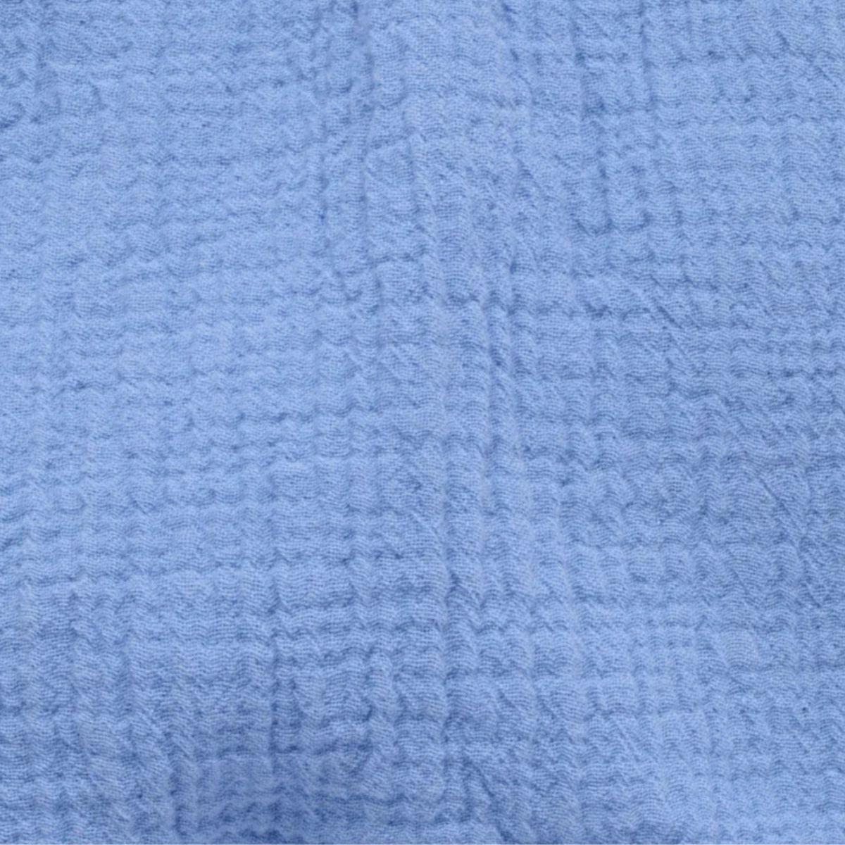 Blue Slouchy Crinkle Pants