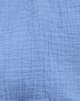 Blue Slouchy Crinkle Pants