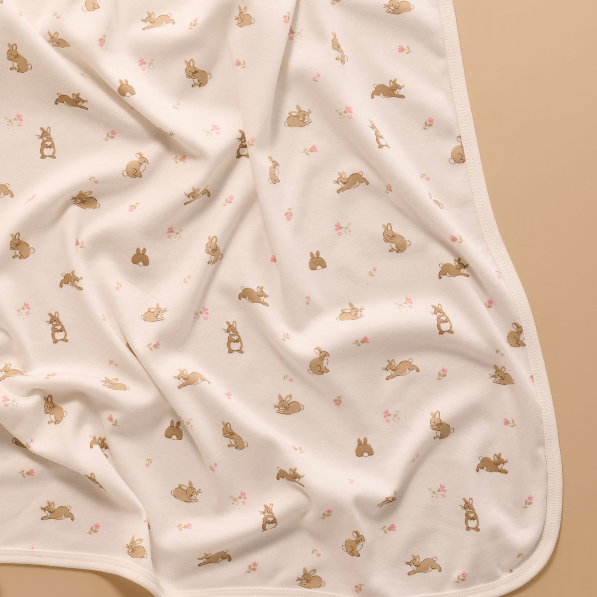 purebaby organic cotton newborn swaddle blanket
