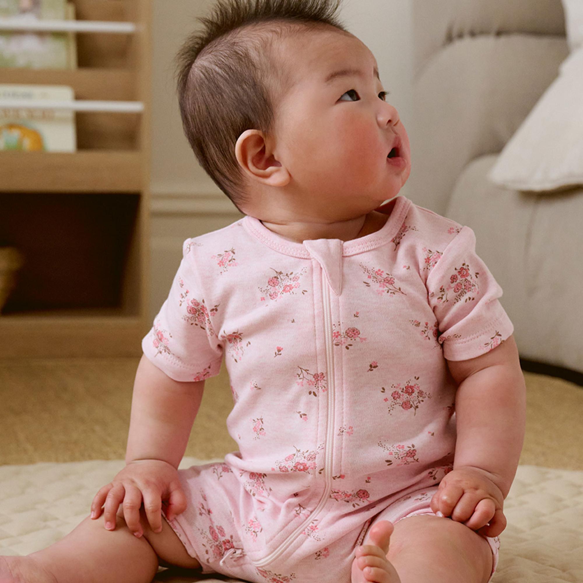 Little Bunny Short Zip Growsuit (Pack of 2)