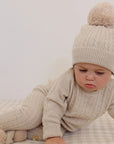 Baby Cashmere Beanie | Camel Beige