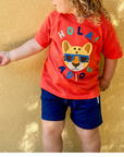 purebaby organic cotton shorts navy baby boy bottoms