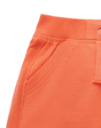 Orange Casual Shorts