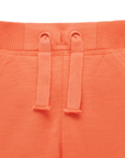 Orange Casual Shorts