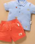 purebaby organic cotton kids shorts