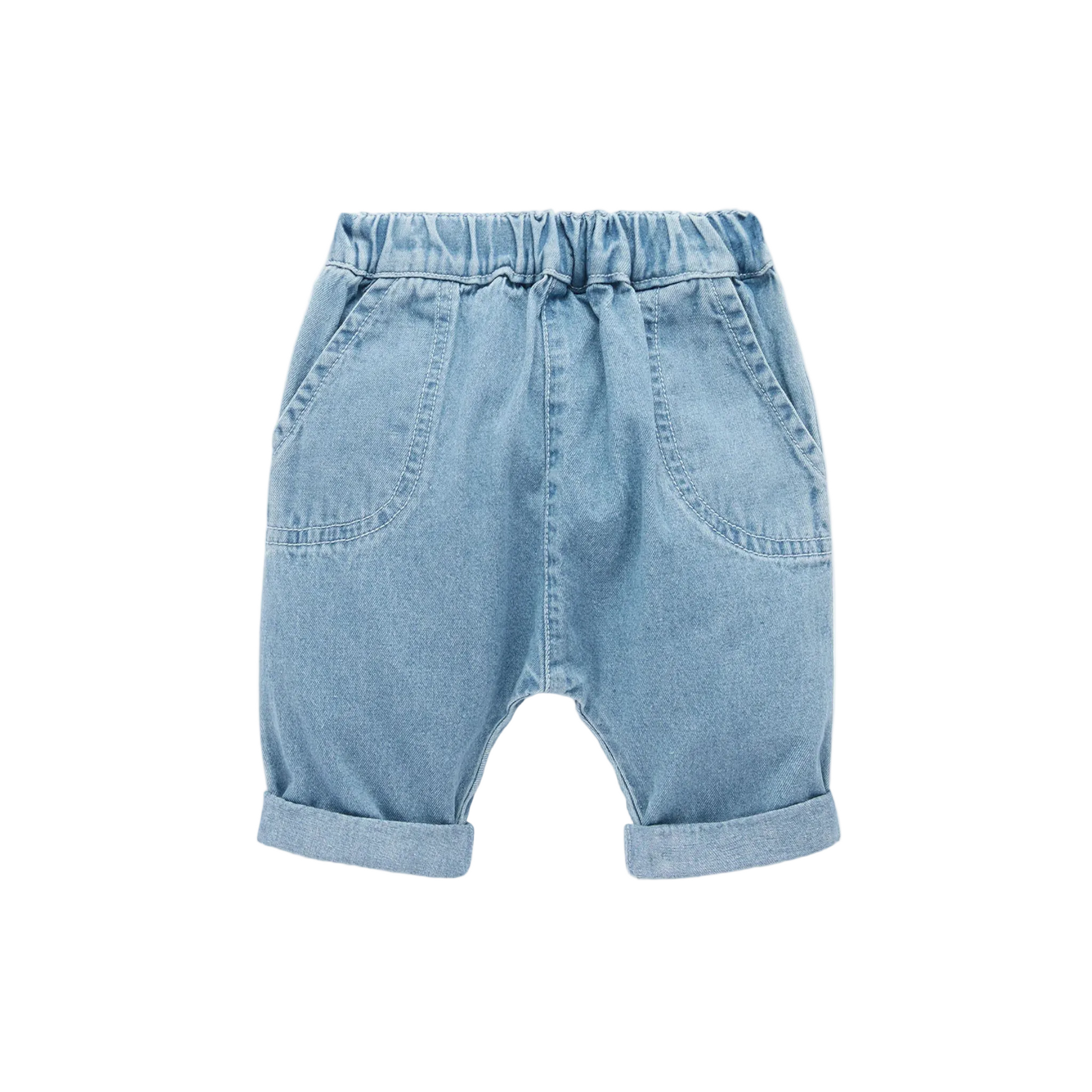 purebaby organic cotton denim pants baby kids
