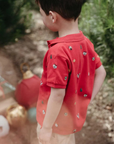 purebaby organic cotton christmas polo kids