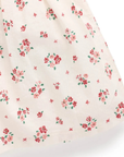 Red Roses Festive Floral Dress