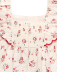 Red Roses Festive Floral Dress