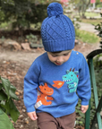 purebaby organic dragon wool jumper kids travel