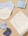 Blue Bear Dribble Bib (Pack of 2)