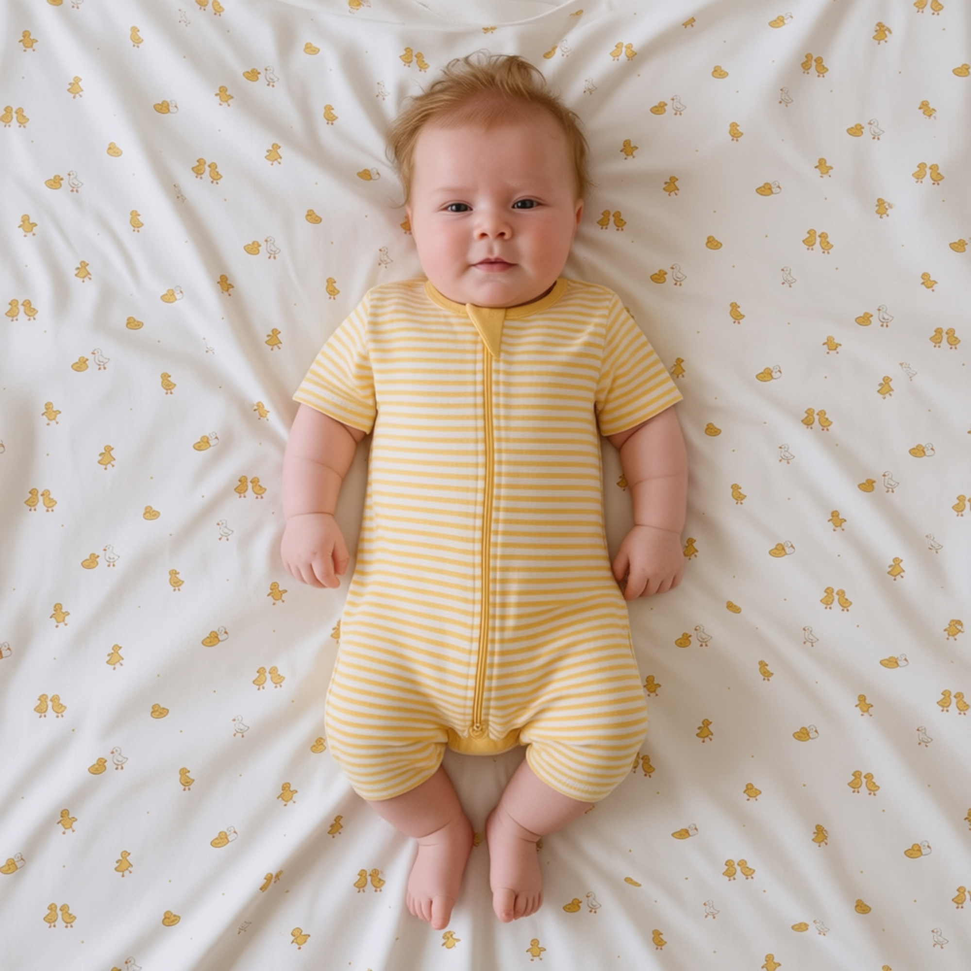 Little Ducky Bunny Rug Swaddle Blanket