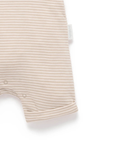 purebaby organic cotton baby clothes duck short growsuit romper