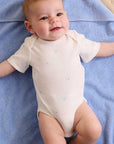 purebaby organic short sleeve bodysuit organic cotton baby clothes