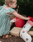 purebaby organic embroidered christmas stocking