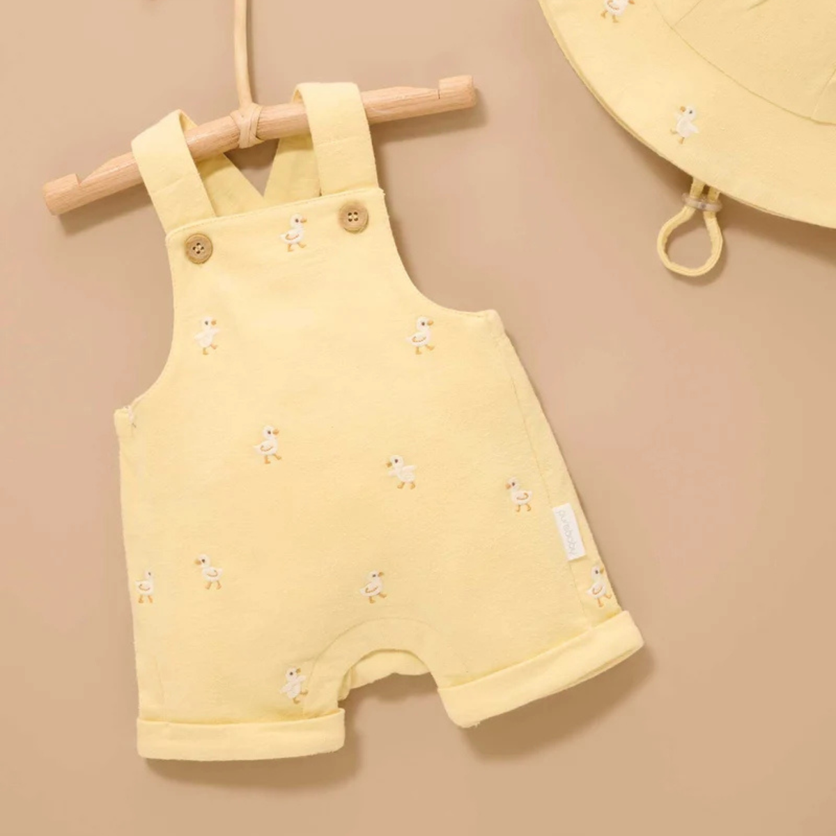Yellow Goose Broderie Overall