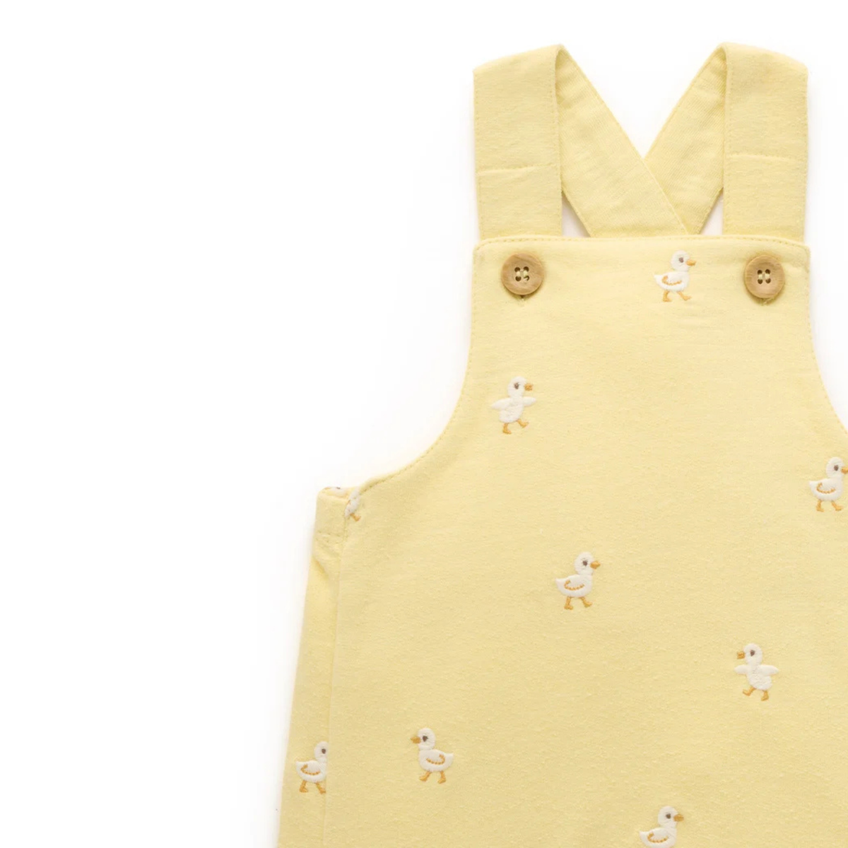 Yellow Goose Broderie Overall