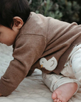 purebaby organic goose cardigan organic cotton baby clothes