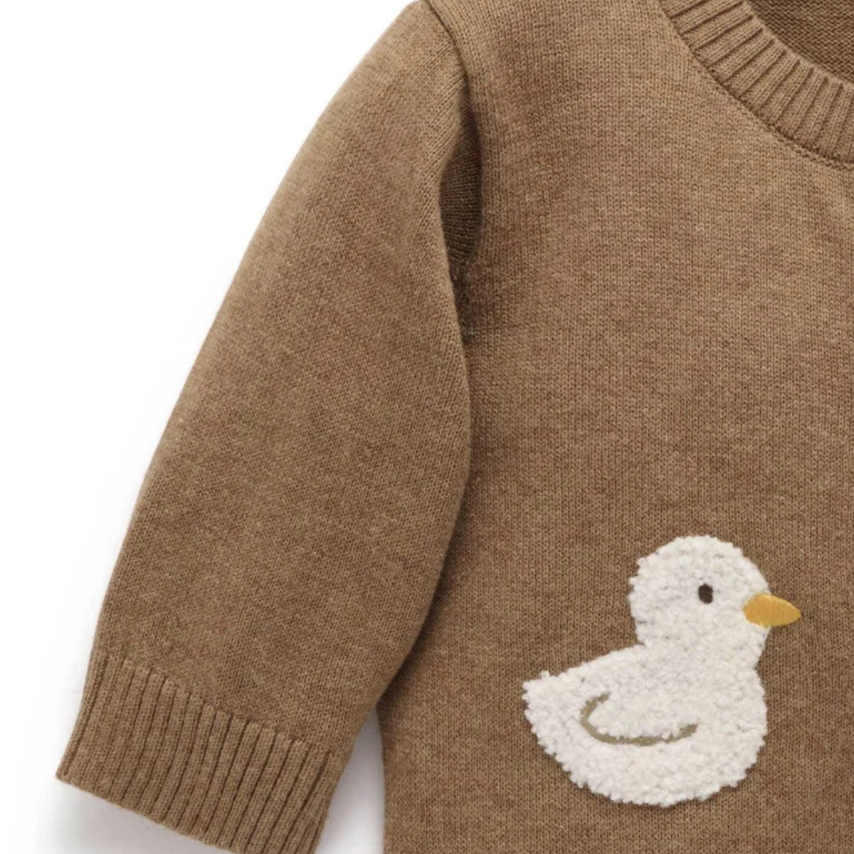 purebaby organic goose cardigan organic cotton baby clothes
