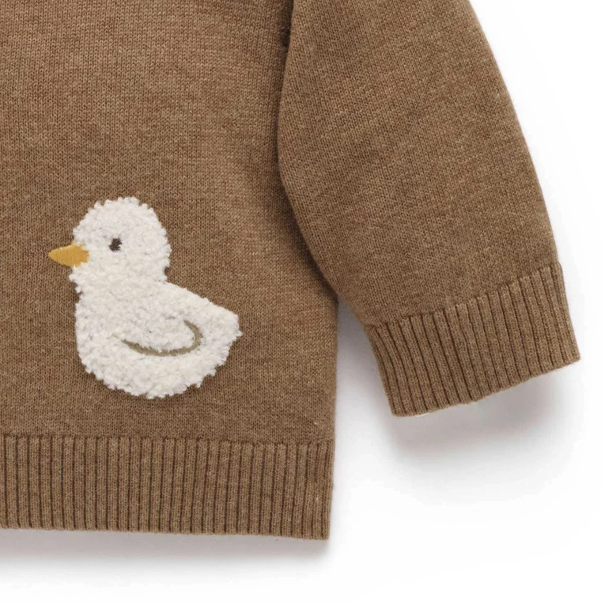 purebaby organic goose cardigan organic cotton baby clothes