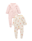 purebaby organic cotton baby clothes newborn growsuit cloud fairies