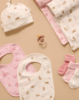 purebaby organic cotton newborn baby knot hat