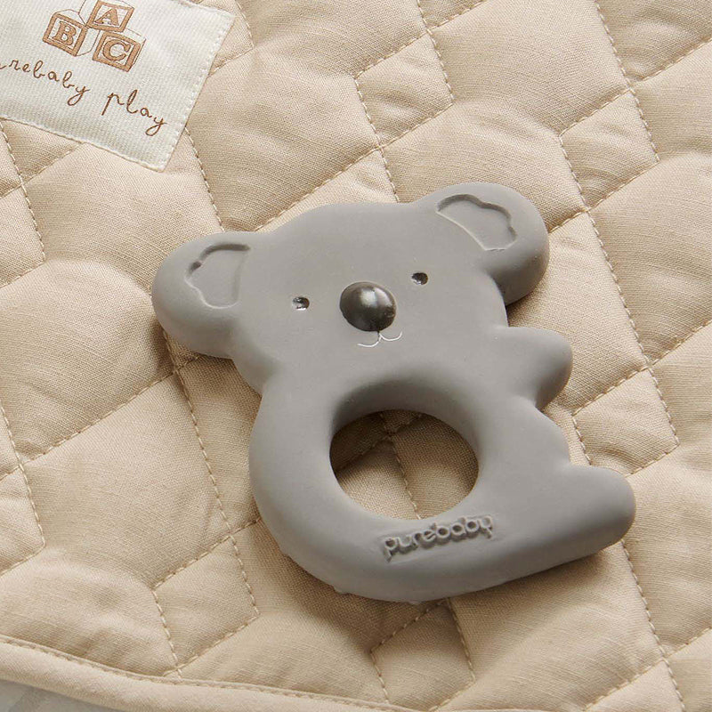 purebaby organic baby teether koala teether