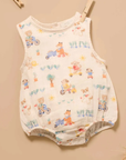 purebaby organic cotton baby romper crinkle bodysuit