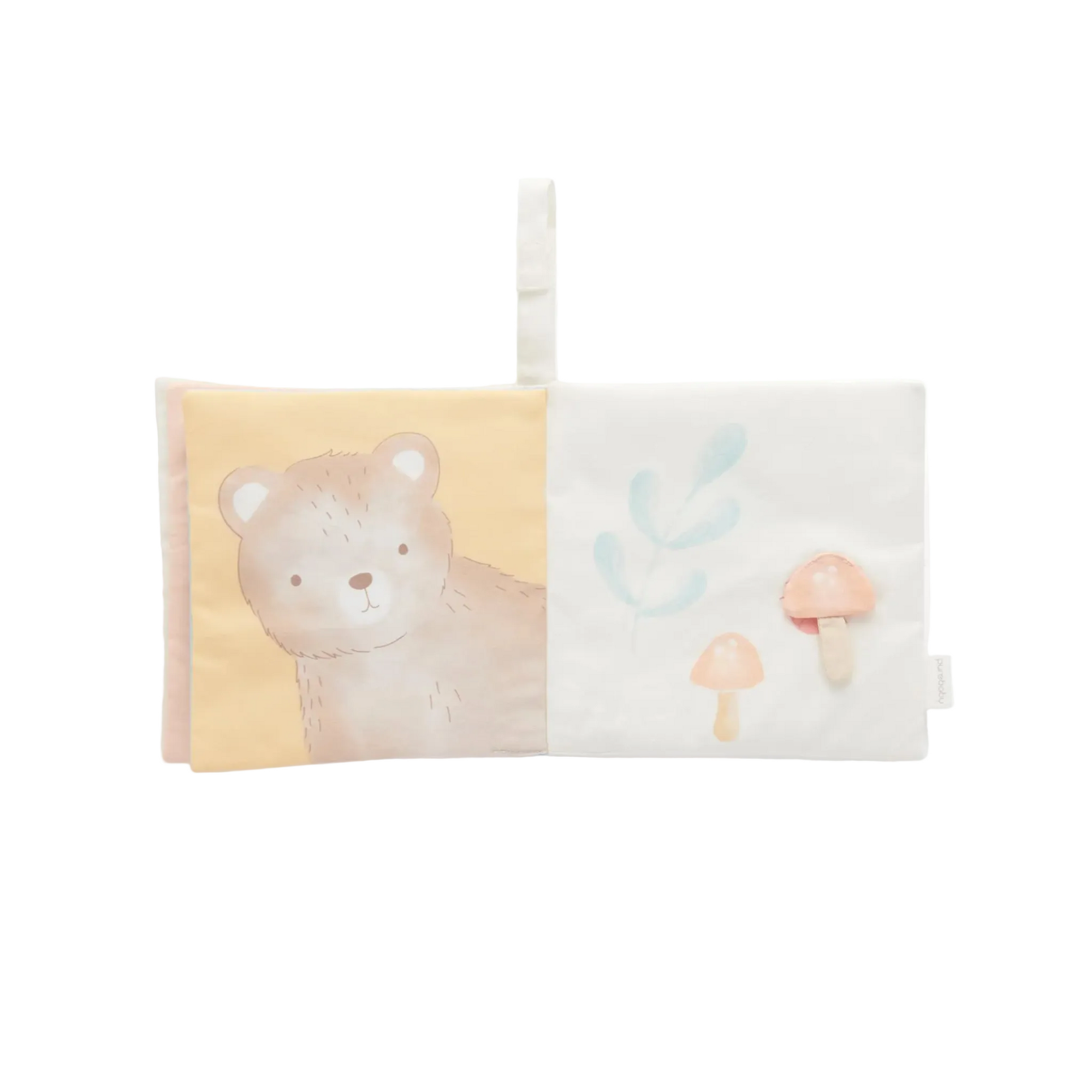 purebaby sensory book baby toy