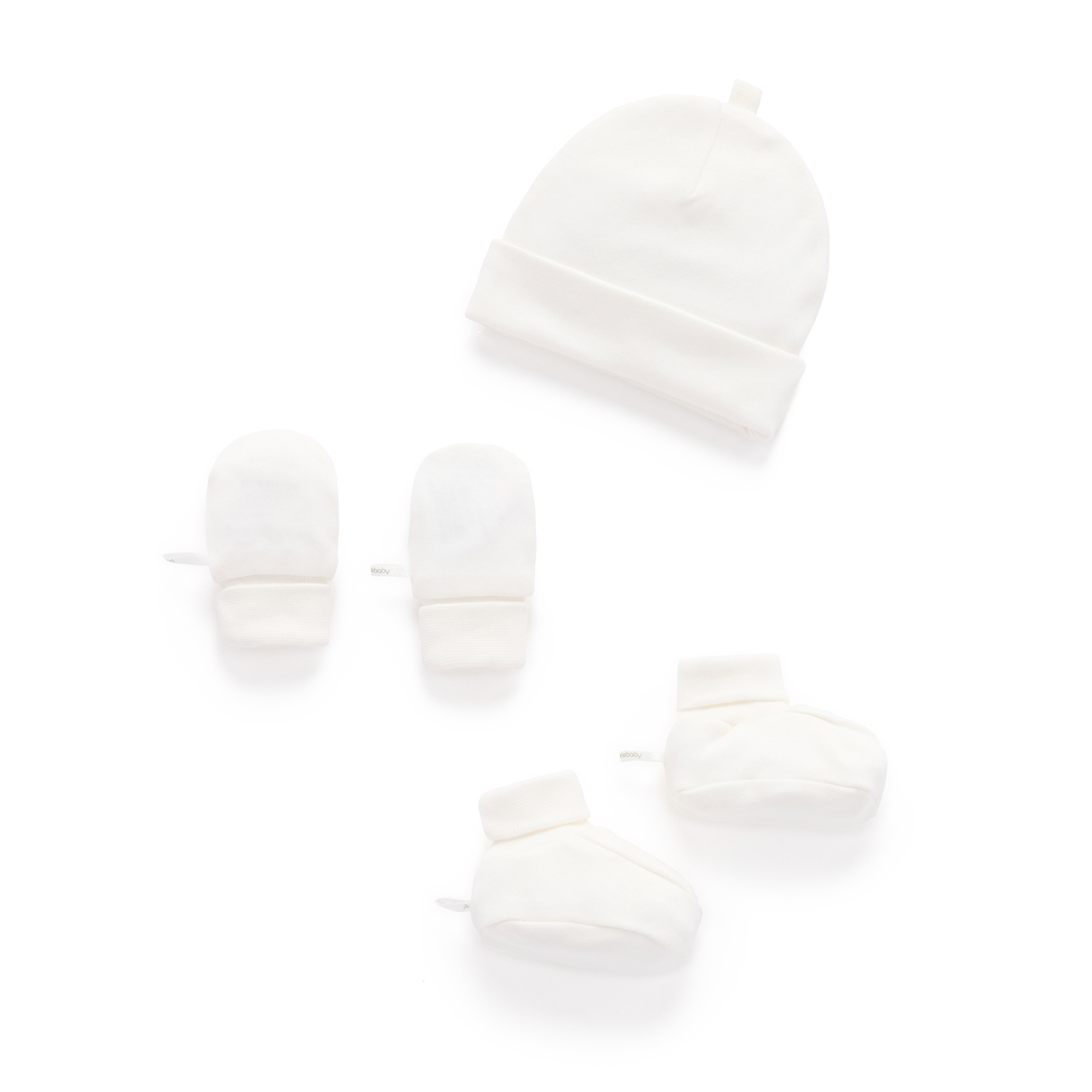 purebaby organic cotton newborn baby mittens