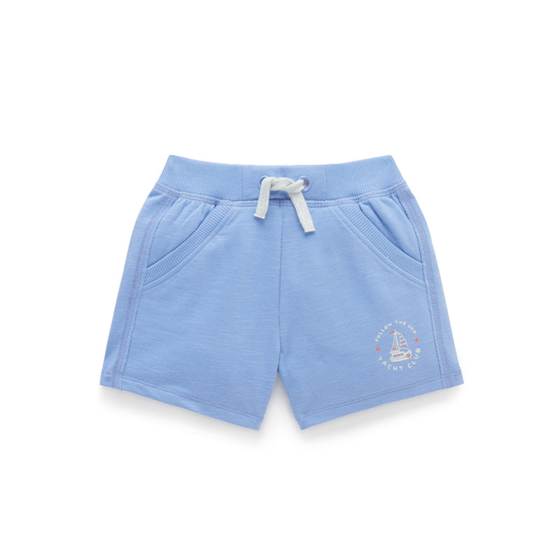 purebaby organic cotton baby clothes ocean shorts baby kids