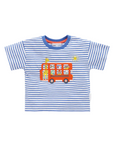 purebaby organic on the bus relaxed tee baby boy