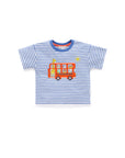 purebaby organic on the bus relaxed tee baby boy