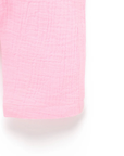 purebaby organic cotton muslin baby pants pink