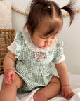 purebaby organic pointelle ruffle short sleeve bodysuit baby clothes