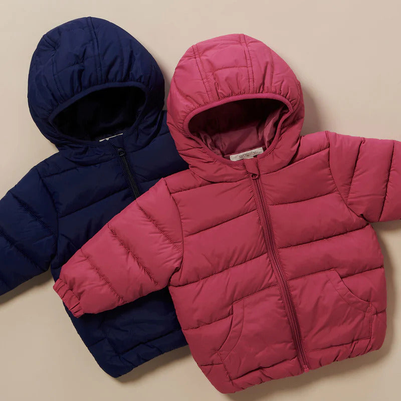 purebaby organic puffer jacket baby winter jacket