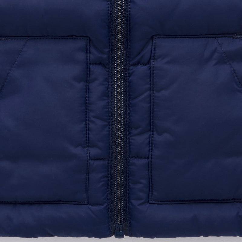 Puffer Vest in Navy