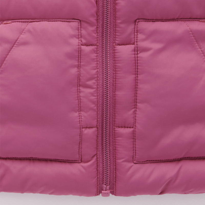 Puffer Vest in Quartz Pink