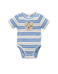 purebaby organic cotton baby clothes puppy bodysuit baby boy
