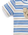 purebaby organic cotton baby clothes puppy bodysuit baby boy