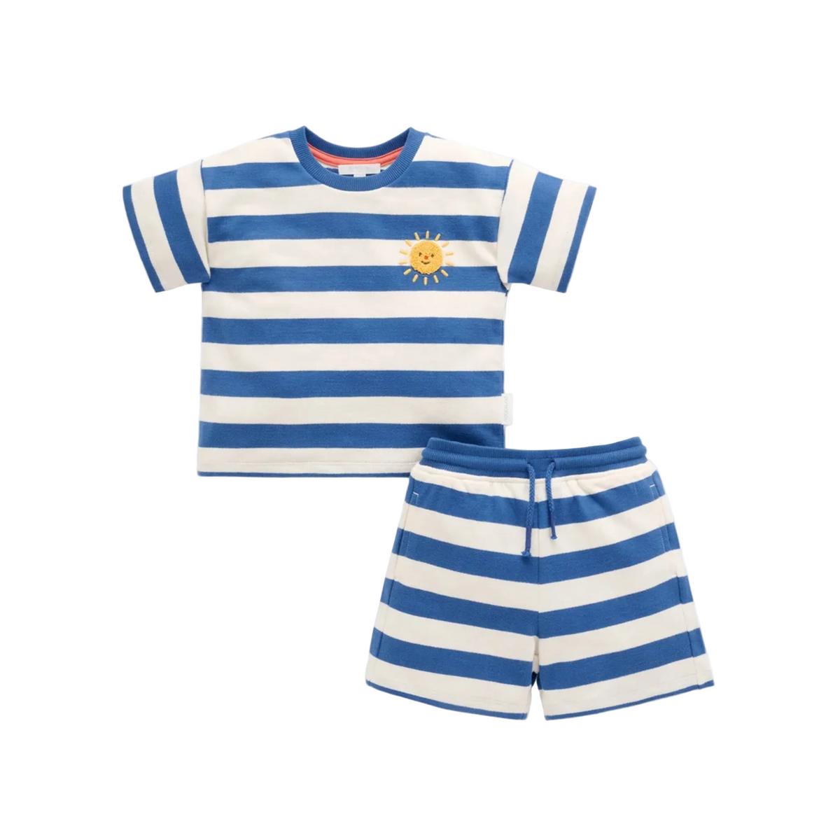 purebaby organic cotton baby kids clothes relaxed resort set