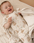 purebaby organic rib zip growsuit mamma love baby