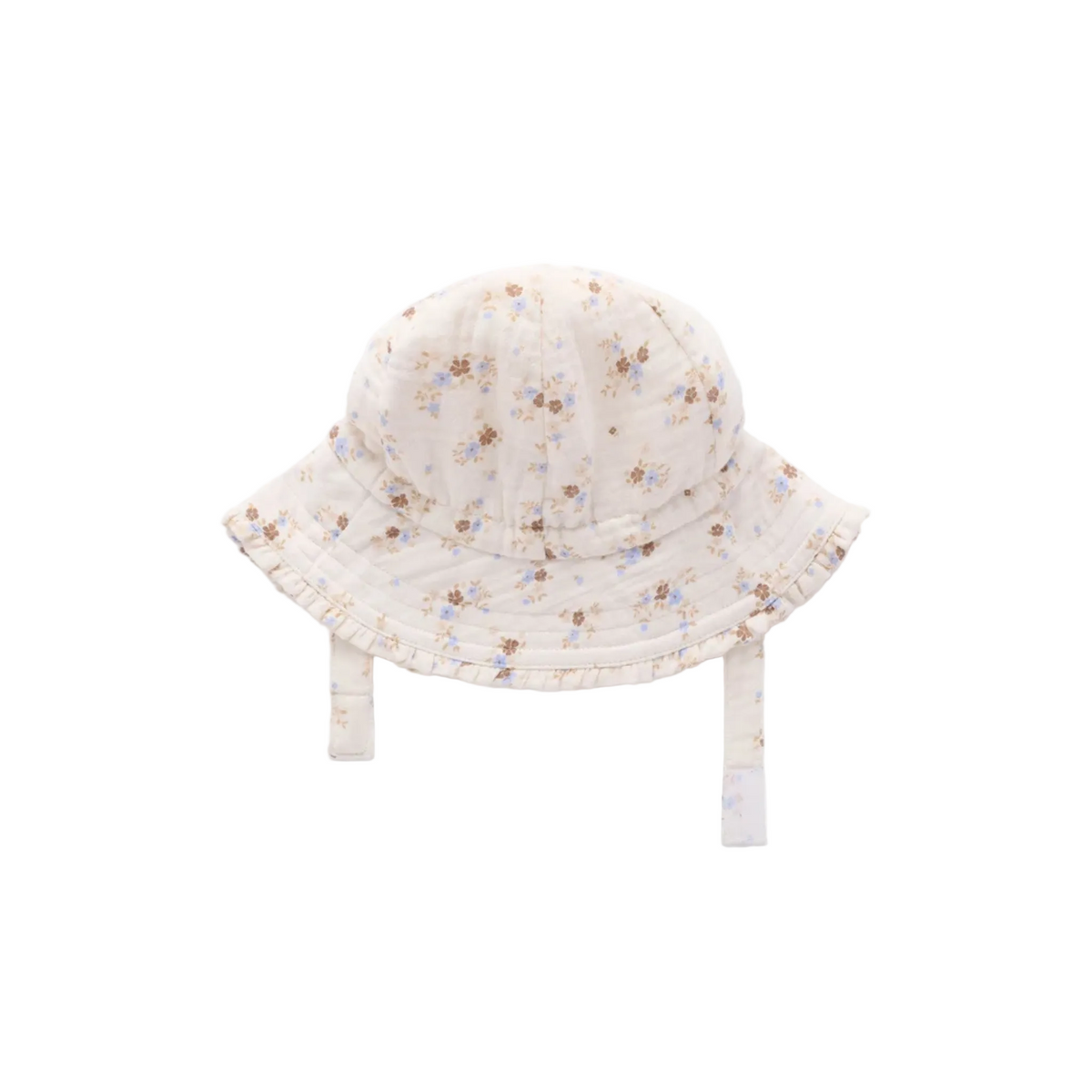 purebaby organic cotton baby sun hat garden ditsy summer hat kids