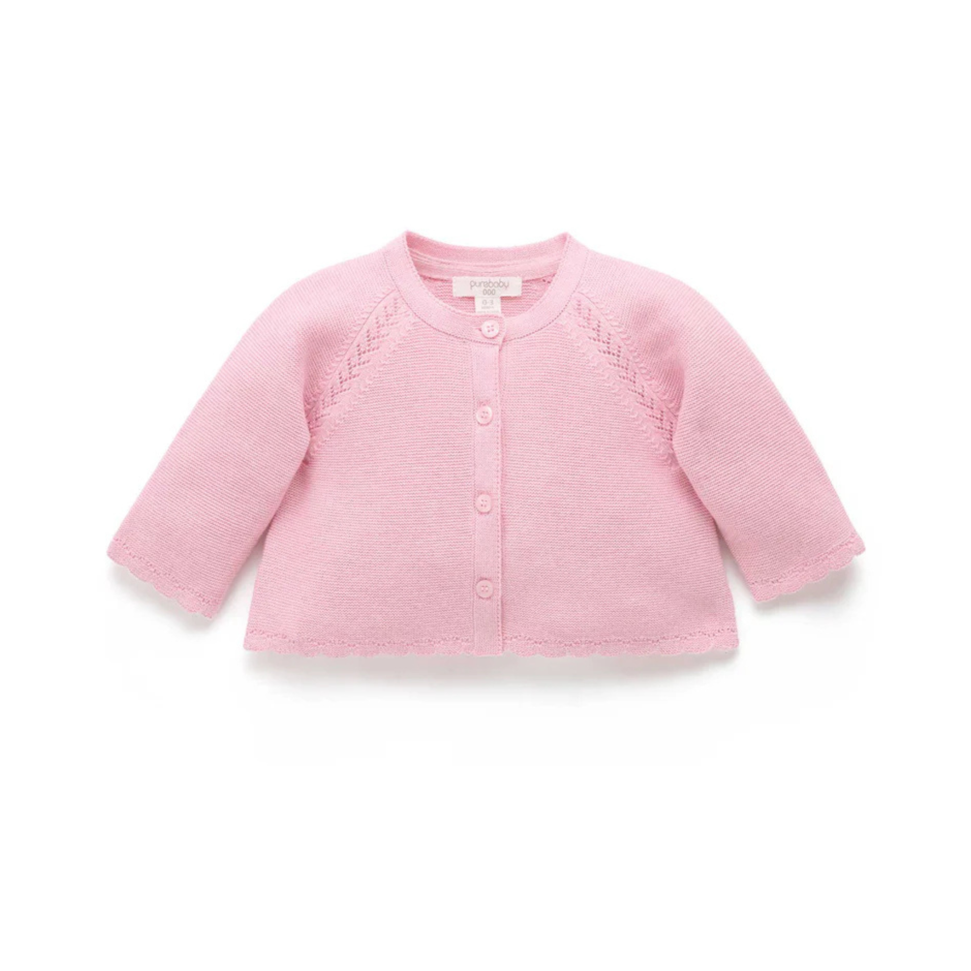 Petunia Scalloped Cardigan