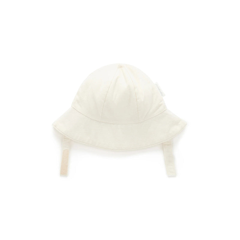 purebaby organic seaside sun hat cloud baby hat